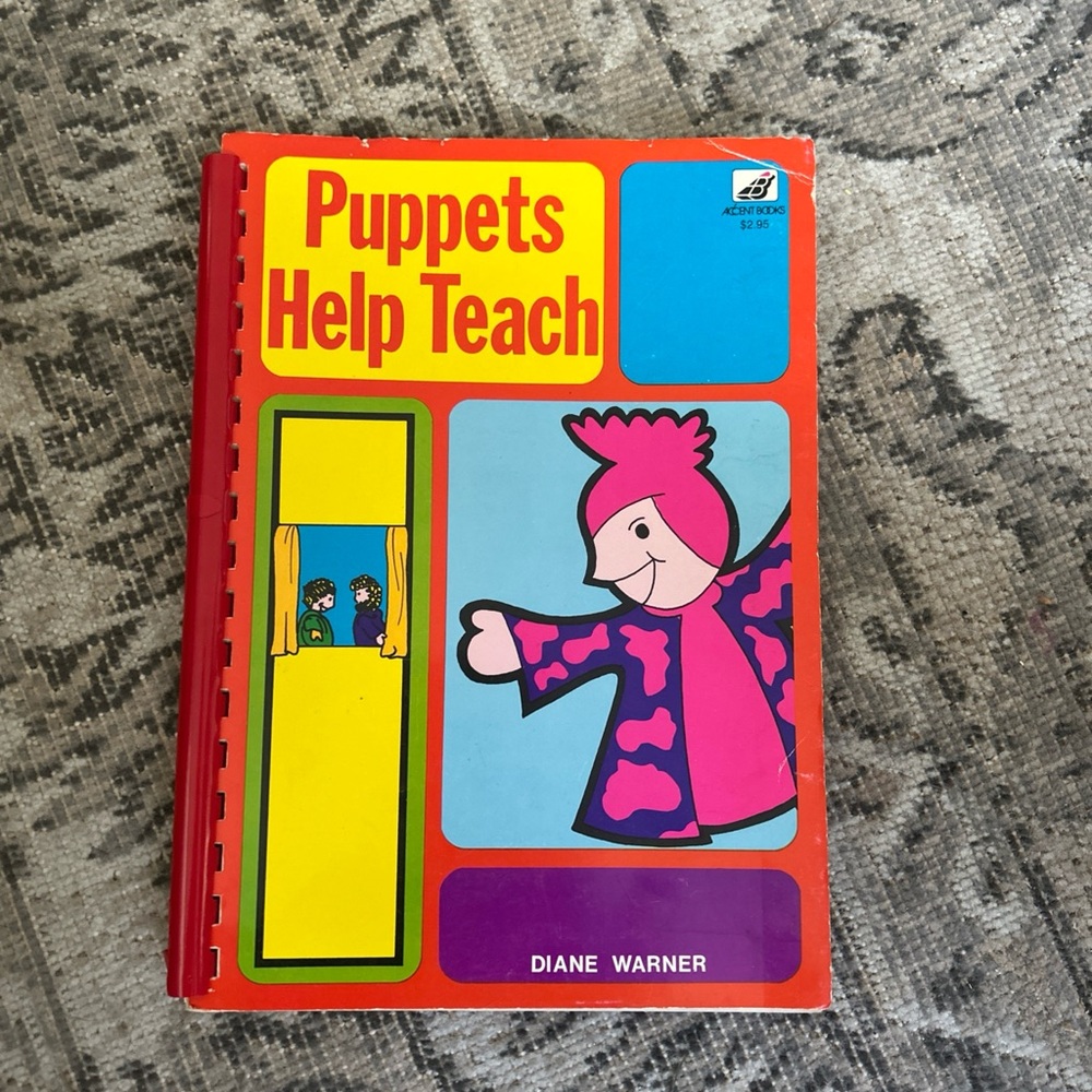 Puppets Help Teach Book by Diane Warner